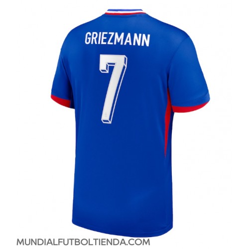 Camiseta Francia Antoine Griezmann #7 Primera Equipación Replica Eurocopa 2024 mangas cortas